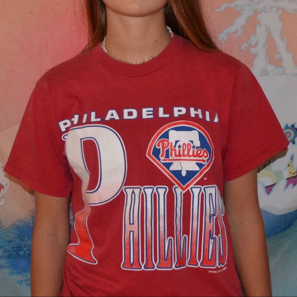 phillies t shirts vintage